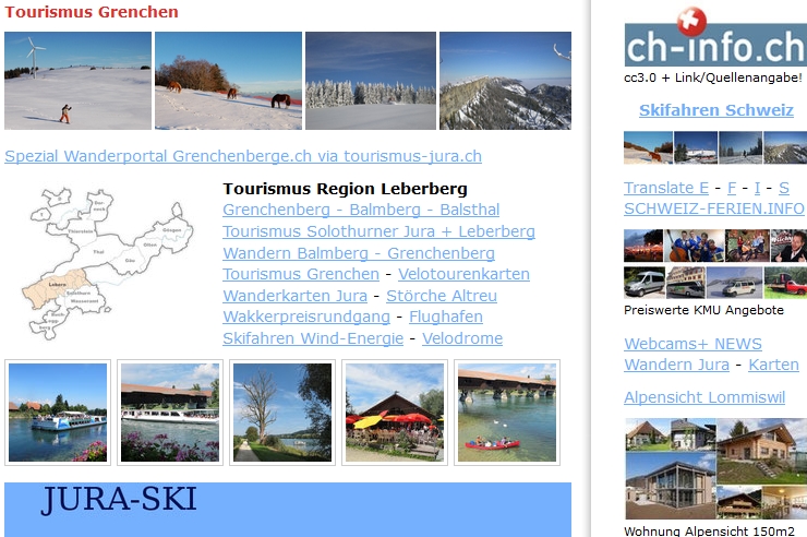 Grenchen Tourismus