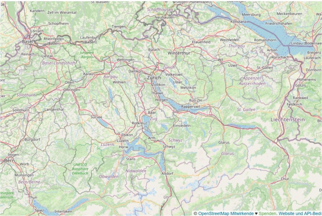 städtereise wien - zürich