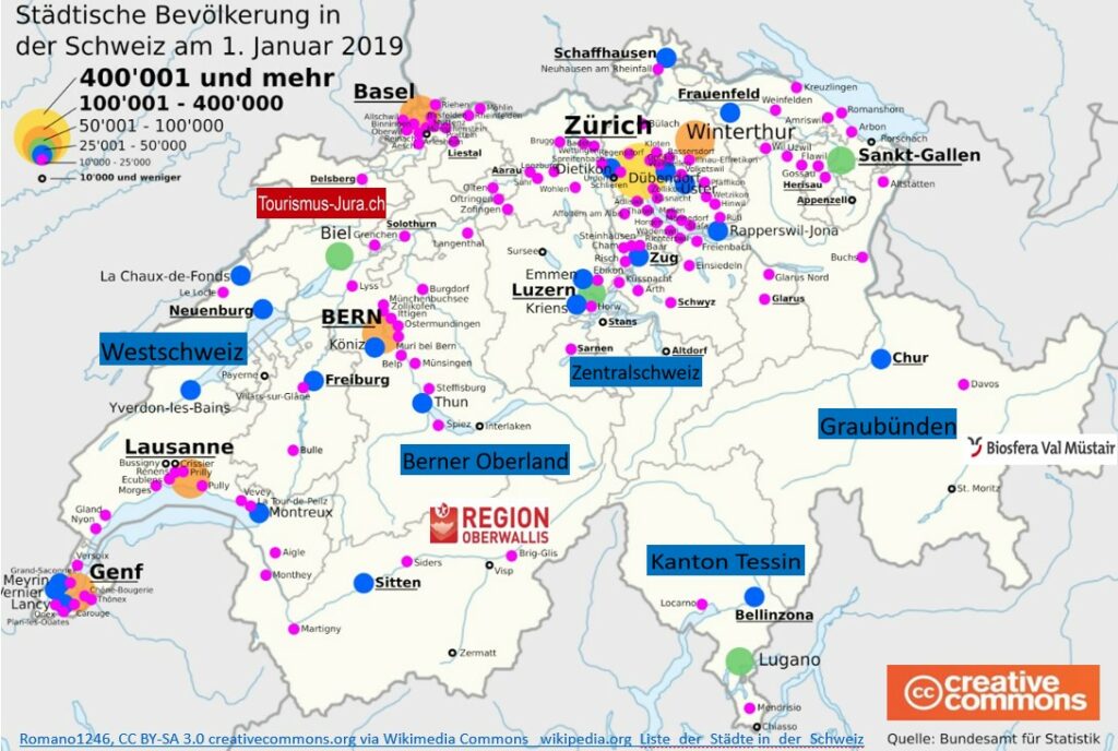 schöne städte schweiz